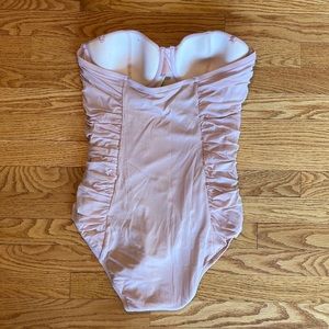 J. Crew Swim - J. Crew Strapless Underwire Ruched Swimsuit J. Crew Swim - J. Crew Strapless Underwire Ruched Swimsuit